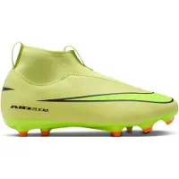 Nike Air Zoom Mercurial Superfly 10 Academy MG Max Voltage - Grøn/Neon/Orange Børn - Multi Ground (MG), størrelse 33