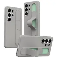 Mtp Products Samsung Galaxy S24 Ultra Smart hybrid cover med stående greb - Titaniumgrå