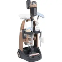 Smoby Trolley + Upright Vacuum Cleaner Pædagogisk Legetøj