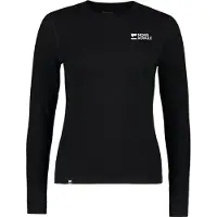 Mons Royale Cascade Merino Base Layer, skiundertrøje, dame, sort