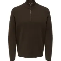Only & Sons Pullover 'ONSCOOPER' mørkebrun