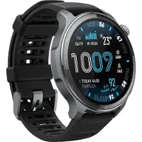 HUAMI Amazfit Balance 2 XT - Fiberforstærket polymer - smart ur med rem - silikone - håndledsstørrelse: 140-210 mm - display 1.5 - Bluetooth, Wi-Fi, NFC - 38 g - sort