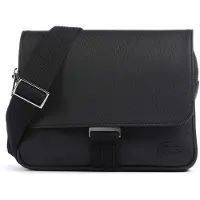 Lacoste Skuldertaske 'Sacoche rabat Men's Classic Noir' sort