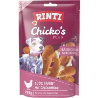 Rinti Chicko Plus Kyllingelår med calcium - Økonomipakke: 3 x 225 g