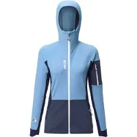 Millet - Touring skitøj dame - Pierra Ment Hoodie W Coronet Blue Saphir til UnisexUld - Størrelse XS - Blå