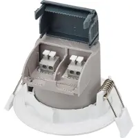 Philips Funktionel Indbygningsspot, LED, 2700 K, 220-240 V, Hvid