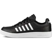 K-Swiss Snøresko 'Court Chasseur' sort / hvid