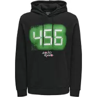 Only & Sons Sweatshirt 'ONSSquidgame' lime / lysegrøn / sort / hvid