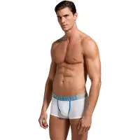 Bikkembergs Boksershorts navy / basalgrå / hvid