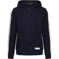 Tommy Hilfiger Underwear Sweatjakke mørkeblå / hvid