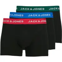 Jack & Jones Boksershorts 'JACJOE' blå / mørkegrøn / hindbær / sort