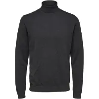 Selected Pullover 'SLHBerg' mørkegrå