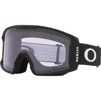Oakley - Skibriller - Line Miner M Matte Black Prizm Clear til UnisexSilikone - Sort