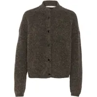 Gestuz Cardigan 'AlphaGZ' choko