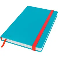 Leitz Cosy - Notesbog - A5 - 135 x 215 mm - 96 ark / 192 sider - kvadreret - calm blue - pap