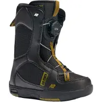 K2 Snowboard - Snowboardstøvler børn - Lil Mini Black til UnisexUld - Børnetoj Størrelse 31 - Sort