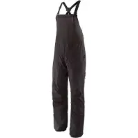 Patagonia - Skibukser dame - W's Snowdrifter Bibs Black w/Black til UnisexUld - Størrelse XS - Sort