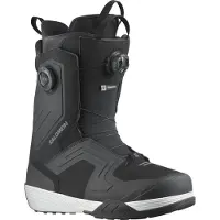 Salomon Snowboard - Snowboardstøvler herre - Dialogue Dual Boa Black/White til Unisex - Størrelse 46,5 - Sort