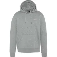 Schott NYC Sweatshirt 'Casual2' grå / rød / hvid