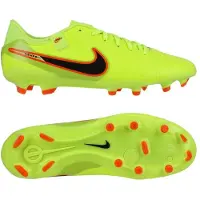 Nike Tiempo Legend 10 Academy Mg Max Voltage - Neon/sort - Multi Ground (Mg), størrelse 38