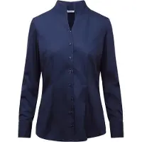Seidensticker Bluse 'Schwarze Rose' mørkeblå
