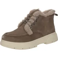 Caprice Bootie, beige, made of Leather and synthetic without heel, Size 38