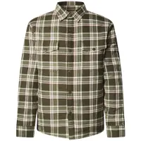 Pepe Jeans Pepe Jeanstil mænd. PM3090819 Clemen grøn skjorte (M), Casual, Bomuld, Lange ærmer