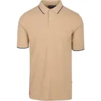 Suitable Respect Polo Tip Ferry Beige måle