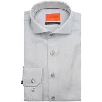 Suitable Skjorte Jacquard Luxe Grøn måle