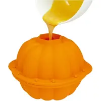 Lékué silikoneform 3D Halloween græskar Orange