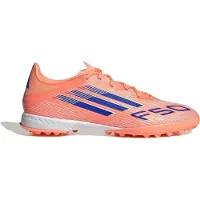 Adidas Herre F50 Liga TF Astro Fodboldstøvler Beam Orange/Lucid Blue/Cloud White