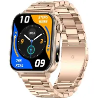COLMI P80 smartwatch (stål-guld)