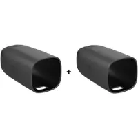 Eufy Skin - Beskyttelsescover til kamera - sort (pakke med 2) - for eufyCam 2 PRO