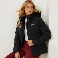 Bench Dame Atha Kort Dunjakke Sort