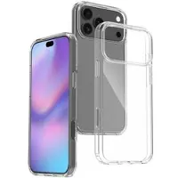 Mtp Products iPhone 17 Pro Max Ridsefast Hybrid Cover - Gennemsigtig