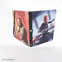 GameGenic Star Wars Unlimited kortspil – 18-lomme album – Darth Maul & Qui-Gon Jinn