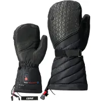 Lenz - Skihandsker dame - Heat Glove 6.0 Finger Cap Mittens Women Noir til Unisex - Størrelse L - Sort