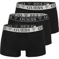 GUESS Boksershorts sort / hvid