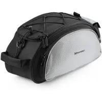 Wozinsky Bicycle Luggage Carrier Bag with Shoulder Strap 13L Black (WBB1BK)