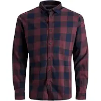 Jack & Jones Gingham Twill Skjorte Med Lange ærmer