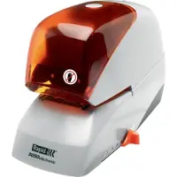 Rapid kontaktløs elektrisk hæftemaskine 5050E, 50 ark Sølv/orange