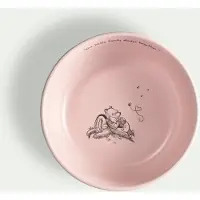 Fyrklövern Peter Plys skål Family 15 cm, Lys rosa
