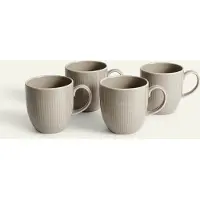 Fyrklövern Nordic Dawn krus 35 cl 4-pak, Bark
