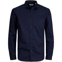 Jack & Jones Skjorte 'Cardiff' mørkeblå
