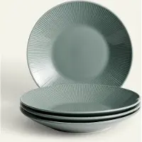Fyrklövern Nordic Dawn dyb tallerken 25 cm 4-pak, Dug