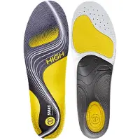 Sidas - Såler - 3Feet Activ High til Unisex - Størrelse 35-36 - Gul
