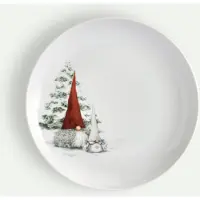 Fyrklövern Åsas Jul asiet 22 cm