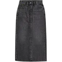 G-Star Viktoria Snaps Long Skirt - Grey - Women