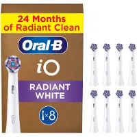 Oral-B børster iO Radiant White 8er FFU