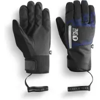 Picture Organic Clothing - Skihandsker - Madson Gloves Retro Fusion Print til Unisex - Størrelse 7 - Blå